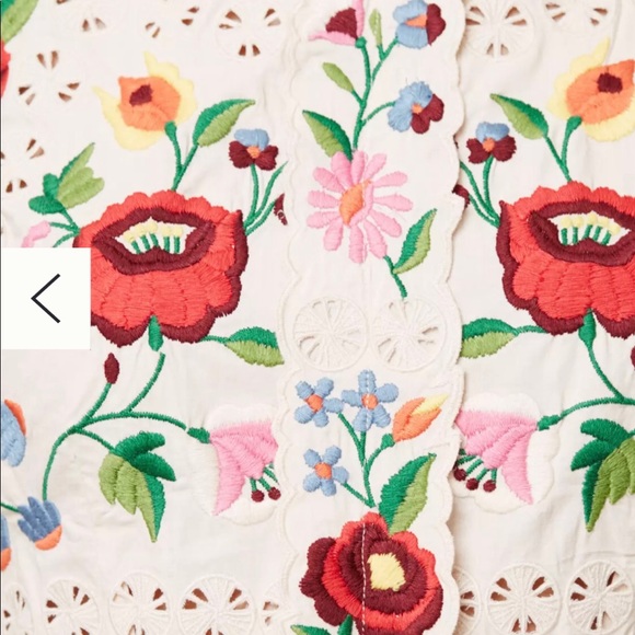 ISO! Fleur Wood Stitched Soliloquy Dress - Picture 2 of 2